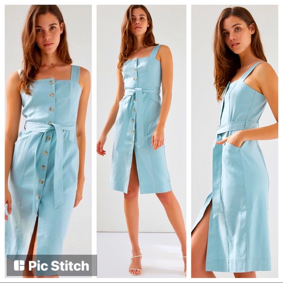 Babaton Dresses & Skirts - Babaton corn flower blue kofi summer dress! 6